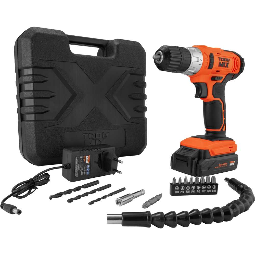 Parafusadeira/furadeira a bateria 20 V PFT 020 TOOLMIX