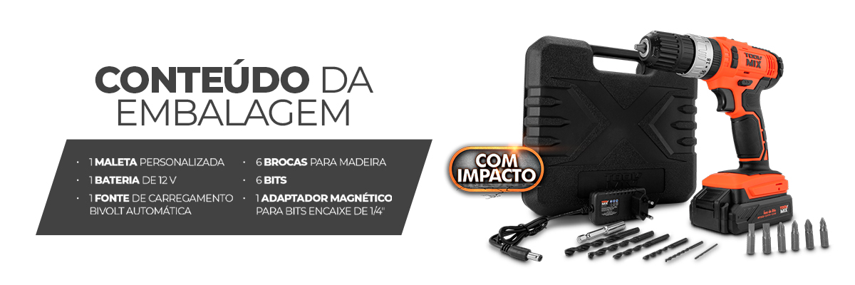 Conteúdo da embalagem - PFT 012I