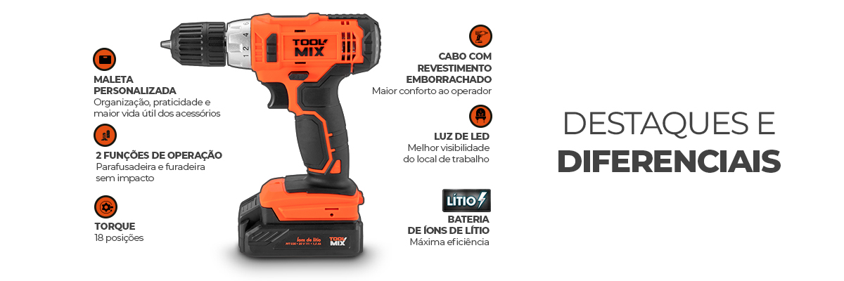 Características técnicas - PFT 020
