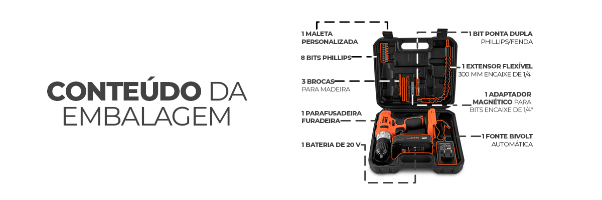 Destaques e diferenciais - PFT 020